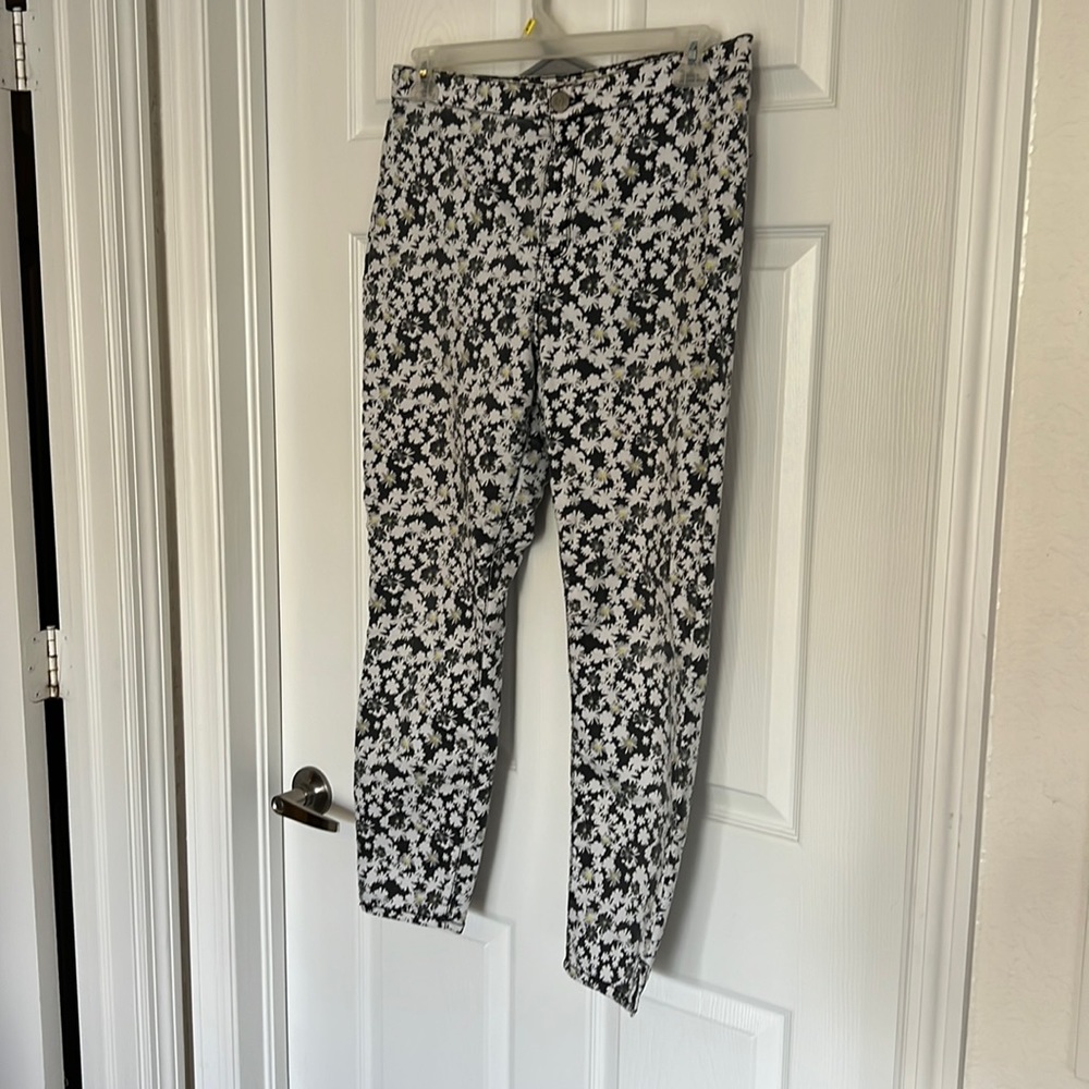 SO floral print pants